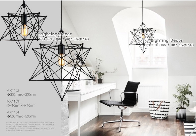 โคมไฟติดเพดาน โคมไฟตกแต่ง