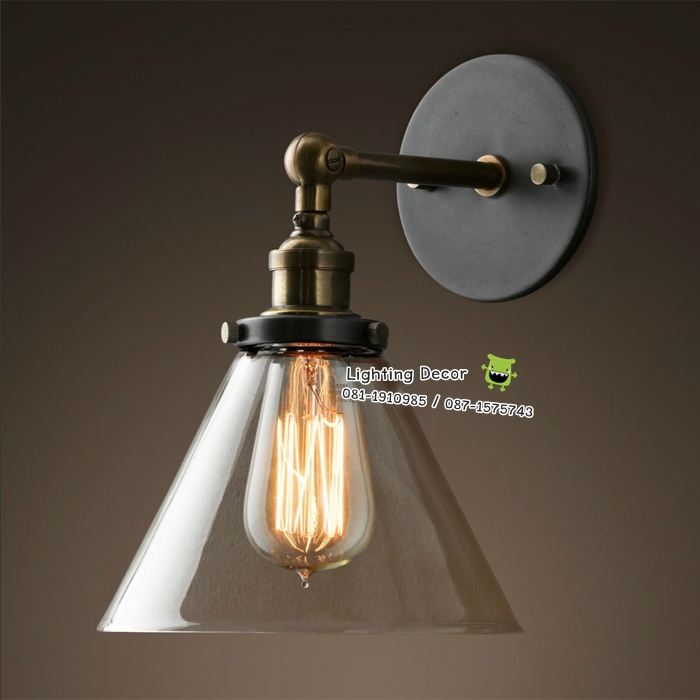 โคมไฟติดผนังแก้ว วินเทจ โคมไฟติดผนังแก้ว วินเทจ