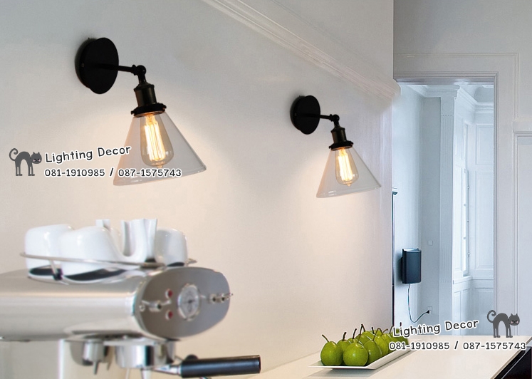 โคมไฟแก้ววินเทจ ติดฝาผนัง โคมไฟแก้ววินเทจ ติดฝาผนัง