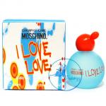 Moschino Cheap and Chic I Love Love EDT 4.9 mL น้ำหอมที่มีกลิ่นหอมของดอกไม้ เปรียบดั่งดอกไม้ที่กำลังบานอยู่เต็มท้องทุ่ง แสดงถึงความเป็นสาวสดใสร่าเริง