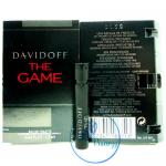 Davidoff The Game EDT Natural Spray 1.2mL ใหม่ล่าสุดจาก Davidoff The Game รังสรรค์ขึ้นสำหรับผู้ซึ่งไม่เกรงกลัวที่จะโดดเด่น