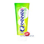 (ผู้ใหญ่ หลอดเขียว Natural Mint) Kao Clear Clean Toothpaste 120g ยาสีฟันญี่ปุ่น มาพร้อมเม็ดทำความสะอาด ช่วยขจัดคราบหินปูนในร่องที่แปรงไม่ถึง มีฟลูออไรด์ป้องกันฟันผุ