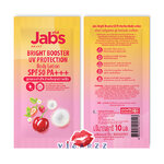(Bright 10mL x 6 ซอง) Jabs Bright Booster UV Protection Body Lotion SPF50 PA+++ 10mL x 6 ซอง แจ๊บส์ โลชั่นกันแดดบำรุงผิวกาย
