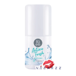 (สีฟ้า) Ri en Active Fresh White Deo 30mL ริ เอ็น แอคทีฟ เฟรช ไวท์ ดีโอ โรลออนระงับกลิ่นเหงื่อ กลิ่นหอมสะอาด สดชื่น เหมือนพึ่งอาบน้ำเสร็จ อัพผิวใต้วงแขนให้แลดูกระจ่างใสขึ้น