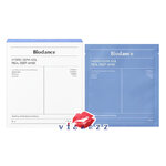 (ฟ้า 1 กล่อง 4 แผ่น) Biodance Hydro Cera-Nol Real Deep Mask 34g x 4 แผ่น มาส์กหน้าไฮโดรเจล ลดการระคายเคืองผิว ปลอบประโลม ลดอุณหภูมิของผิว