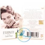 Calvin Klein Eternity for Men EDT Spray 1.2 mL กลิ่นความหอมสำหรับคุณผู้ชายสมัยใหม่ ที่มีความมาดมั่น เต็มเปี่ยมด้วยความเสน่ห์