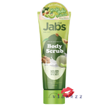 (สีเขียว) Jabs Body Scrub Melon Creamy Walnut 250mL ผลิตภัณฑ์ขัดผิวที่ช่วยผลัดเซลล์ผิวเก่าออก เหมาะสำหรับคนที่ต้องการความชุ่มชื่น ใช้ได้ทุกวัน