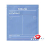 (ฟ้า แบ่งขาย 1 แผ่น) Biodance Hydro Cera-Nol Real Deep Mask 34g มาส์กหน้าไฮโดรเจล ลดการระคายเคืองผิว ปลอบประโลม ลดอุณหภูมิของผิว