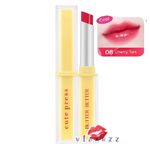 (08 Cherry Tart) Cute Press Butter Better Plumping Lip Tint Gel SPF 40 PA+++ คิว เพลส บัตเตอร์ เบทเทอร์ พลัมปิ้ง ลิป ทินท์ สีชัดสดใสติดทนกว่าที่เคยเพียงปาดเดียว