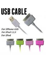 สายชาร์จไอโฟน4,สายชาร์จไอแพด1,2,3,สายชาร์จไอพอด