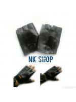 ถุงมือหนังครึ่งนิ้ว