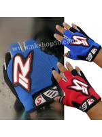 ถุงมือขับขี่รถมอเตอร์ไซด์ครึ่งนิ้ว