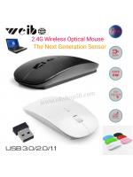 เม้าส์ไร้สายWeiboรุ่นslim 2.4G 3200dpi
