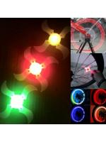 ไฟติดซี่ล้อจักรยานแบบแฉก