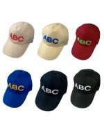 หมวกแก๊บสีปักABC