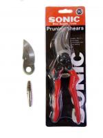 กรรไกรตัดกิ่งไม้Sonicขนาด8นิ้วพร้อมใบมีดและสปริงสำรอง