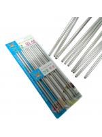 ตะเกียบสแตนเลสสไตล์เกาหลีแพค5คู่