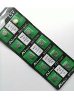 ถ่านกระดุมเบอร์AG1,LR621