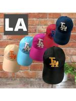 หมวกแก๊ปสีปักLA