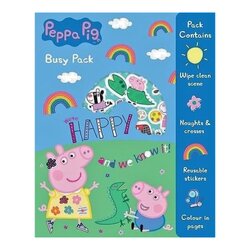 ชุดกิจกรรมสำหรับเด็ก Peppa Pig Busy Pack - HAPPY and we know it!