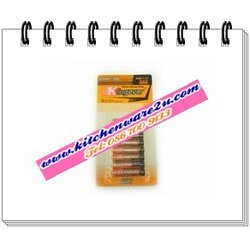 P03110 ถ่านสีส้ม kingever 3A 1*8 ราคาส่งต่อ 1 กล่อง:12 แผง