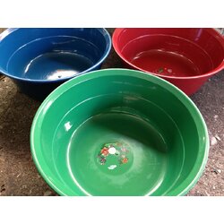 P07467 กะละมัง 40 ซม สูง 15 ซม เกรดบี รุ่นประหยัด No.043B GD (ราคาส่งต่อ 1 โหล: 12 ใบ)