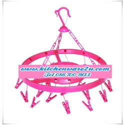 P05890 พวงตากผ้ากลมเล็ก 12 ตัว 219 (ราคาส่งต่อ 8 โหล: 96 อัน:เฉลี่ย 200 บ/โหล)