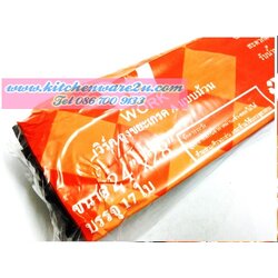 P09233 ถุงขยะดำ 24*28 นิ้ว แพค 15 ใบ คุ้มมาก (ราคาขายส่ง 1 โหล 12 แพค)