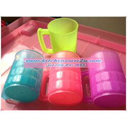 P06484 ถ้วยหู เกรดเอ สีหวาน (8*8*10 cm) No.333 (ราคาส่งต่อ 1 มัด: 24 โหล: 288 ใบ: เฉลี่ย 70 บ/โหล)