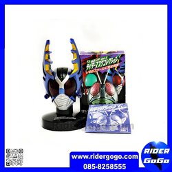 Bandai 1/6 หัวมด หัวมาสไรเดอร์ Masked Kamen Rider Gatack Head Collection กาแทค Rider Form ของแท้