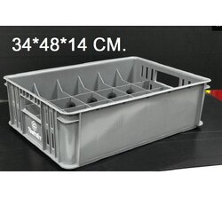 P11066 ลังคว่ำแก้ว อย่างดี 24 ช่อง Flowerware เครือSuperware No.T-18 (ราคาส่งต่อ 12 ใบ:เฉลี่ย 170 บ ต่อใบ)