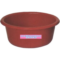 P08656 กะละมังลายไม้ 60 ซม. (ุ60*60*21 cm) สี หนา ขายยกมัด เพื่อสะดวกขนส่ง No.69 NS (ราคาส่งต่อ 24 ใบ:เฉลี่ย 75 บ/ใบ)