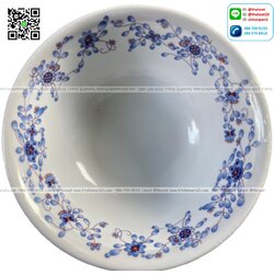 P08843 ชามกลม 8 นิ้ว เมลามีน หนา ราคาขายส่งต่อ 1 โหล: 12 ใบ