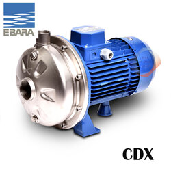 EBARA CDX ปั้มน้ำหอยโข่งสแตนเลสใบพัดเดี่ยว