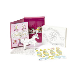 หนังสือกิจกรรมสำหรับเจ้าหญิงแสนสนุก Press out, Color, And Play - Princess Carriage