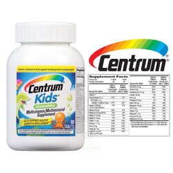 วิตามินรวมสำหรับเด็กชนิดเคี้ยว Centrum Kids Chewables Multivitamin/Multimineral Supplement