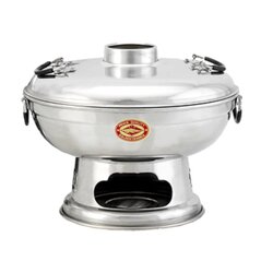 P00992 หม้อไฟ 20 ซม. ยี่ห้อ จรเข้ แท้ หนา (ราคาส่งต่อ 12 ใบ:เฉลี่ย 265 บ ต่อใบ)