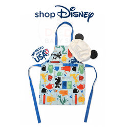 ชุดผ้ากันเปื้อนสำหรับเด็ก ShopDisney Mickey Mousewares Kids Apron & Chef's Hat