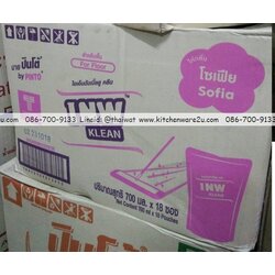 P10891 น้ำยาเช็ดพื้น หอม ขายยกลัง (ราคาส่งต่อ 1 ลัง : 18 ซอง)