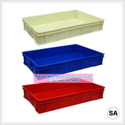 P06047 ลังเบเกอรี่ทึบ (44.5 x 69 x 11.5 cm) หนา เกรดเอ No.104 (ราคาส่งต่อ 4 ใบ:เฉลี่ย 525 บ/ใบ)