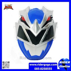 หน้ากากพลาสติก Ryusolger Blue ริวโซลเจอร์ สีฟ้า เกรดดี พลาสติกหนา แข็งทนทาน