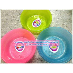 P05933 กะละมังกลม No.26 สีหวาน เกรดเอ 026A JN (ราคาส่งต่อ 20 โหล: 240 ใบ: 100 บ/โหล)