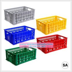 P06058 ลังคว่ำแก้วสูง 24 ช่อง (33.5 x 48 x 19 cm) เกรดเอ หนา No.122 (ราคาส่งต่อ 6 ใบ:เฉลี่ย 200 บ/ใบ)