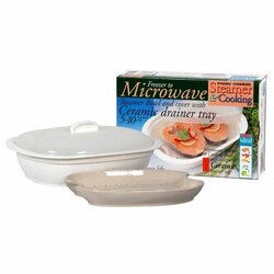 P07943 ถาดนึ่งปลาทำอาหารด้วยไมโครเวฟ ขนาด 22 ซม.(กว้าง) X 32 ซม.(ยาว) X 12 ซม.(สูง) No.5088 ราคาต่อ 1 โหล : 12 ชุด:เฉลี่ย 200 บ/ชุด