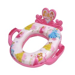 อุปกรณ์รองนั่งชักโครกสำหรับเจ้าหญิงตัวน้อย Disney Deluxe Soft Sound Potty Seat with Back (Disney Princess#1)
