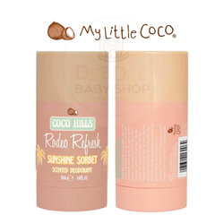 โรลออนระงับกลิ่นกายสูตรอ่อนโยน COCO HILLS by My Little Coco Rodeo Refresh Scented Deodorant - Sunshine Sorbet