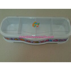 P06990 ใส่เครื่องปรุง สีขาว ขายดีมาก (ราคาส่งต่อ 12 โหล: 144 ชุด: เฉลี่ย 205 บาทต่อโหล)