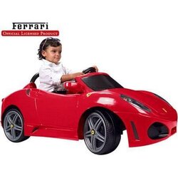 รถแบตเตอรี่สำหรับเด็ก Feber Ferrari F430 6-Volt Battery Powered Ride-On (Cherry Red)