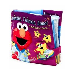 หนังสือผ้าเสริมพัฒนาการ SoftPlay รุ่น Twinkle Twinkle Elmo : A Bedtime Book