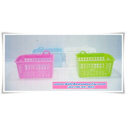 P06934 ตะกร้าสบู่ ขอแขวนเดี่ยว สีหวาน 667 (ราคาส่งต่อ 12 โหล: 144 ใบ:เฉลี่ย 120 บาท/โหล)